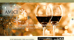 Desktop Screenshot of amicicellars.com